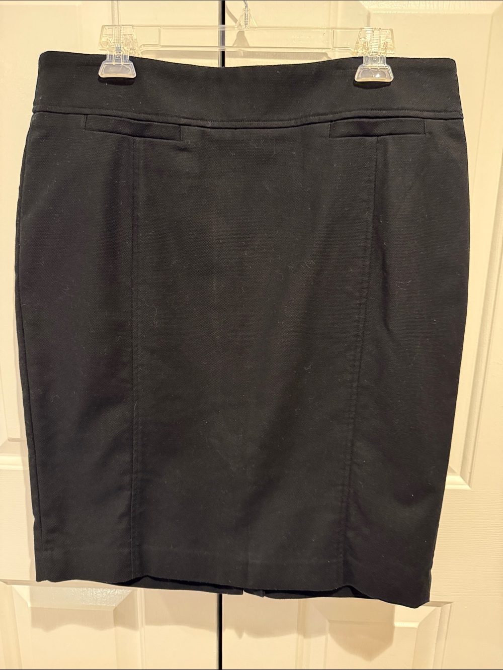 LOFT Black Pencil Skirt - Tailored Workwear size 12
